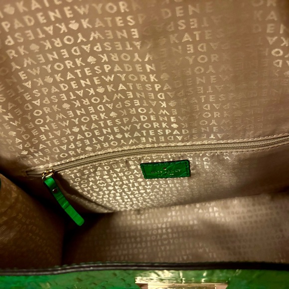 Kate Spade Faux Alligator tote - Picture 2 of 2